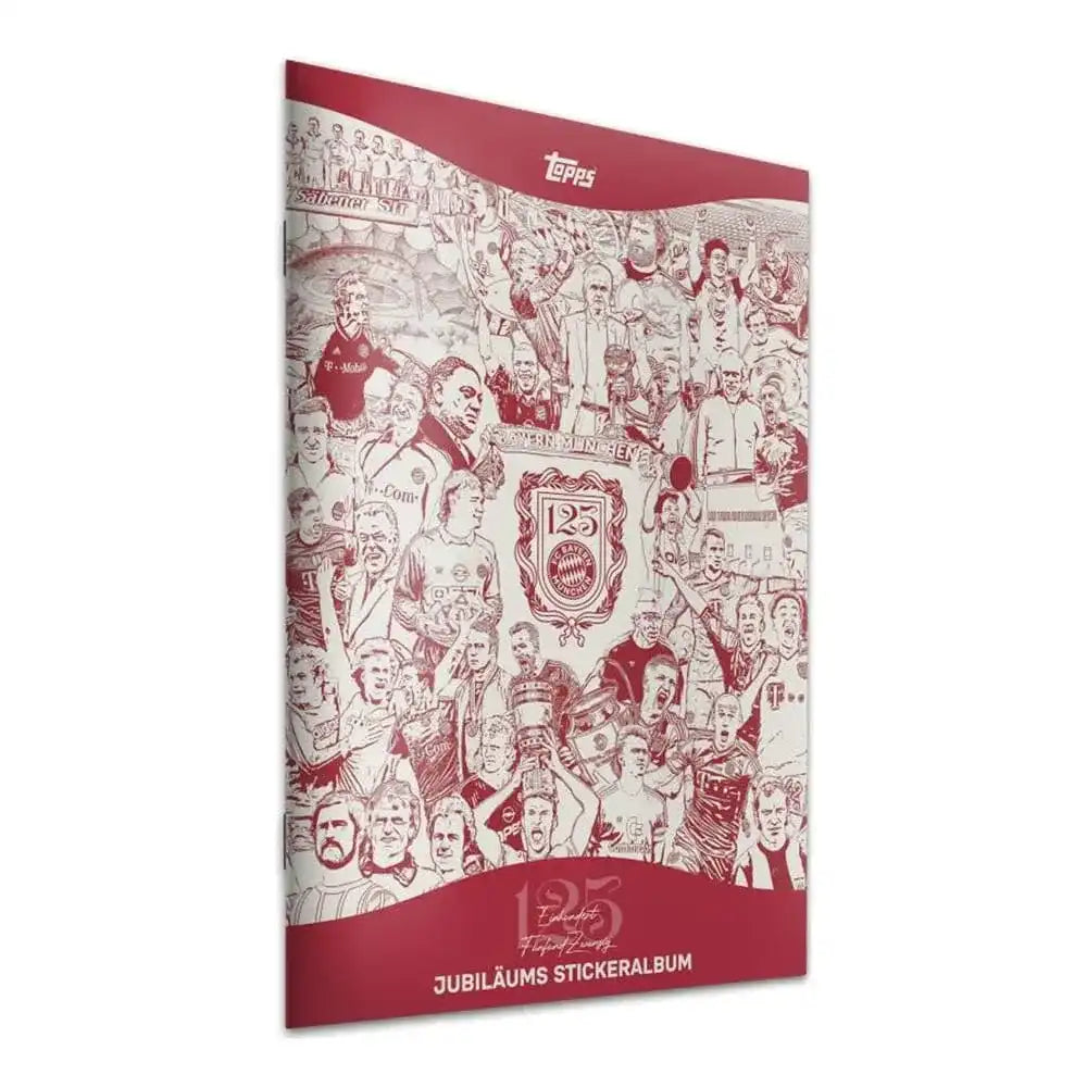 125 Jahre FC Bayern München Sticker Sammelalbum *Deutsche Version* - Smalltinytoystore