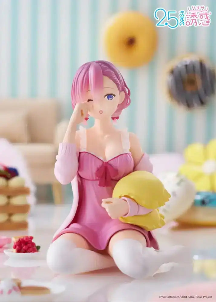 2.5 Dimensional Seduction Newley Written Taito Kuji Online PVC Statue Lilysa Amano 11 cm - Smalltinytoystore