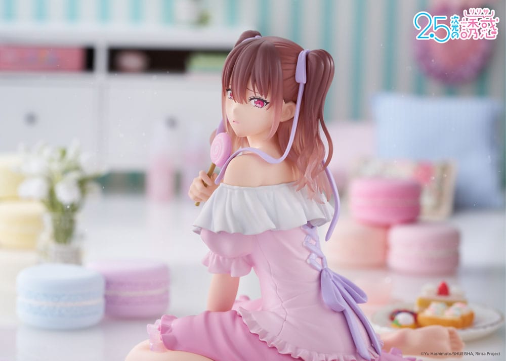 2.5 Dimensional Seduction Newley Written Taito Kuji Online PVC Statue Mikari Tachibana 11 cm - Smalltinytoystore