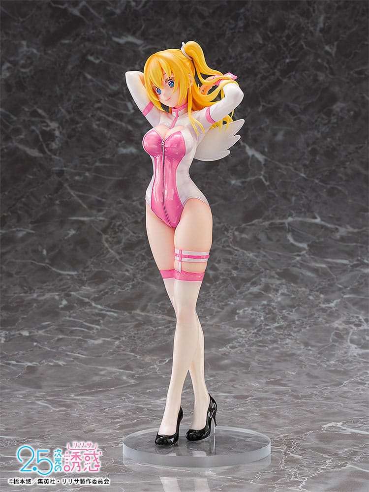 2.5 Dimensional Seduction PVC Statue 1/7 Liliel Angel School spin-off Training Suit/Ririsa 25 cm - Smalltinytoystore