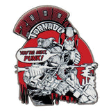 2000 AD Ansteck-Pin Judge Dredd You're Next Punk Limited Edition - Smalltinytoystore