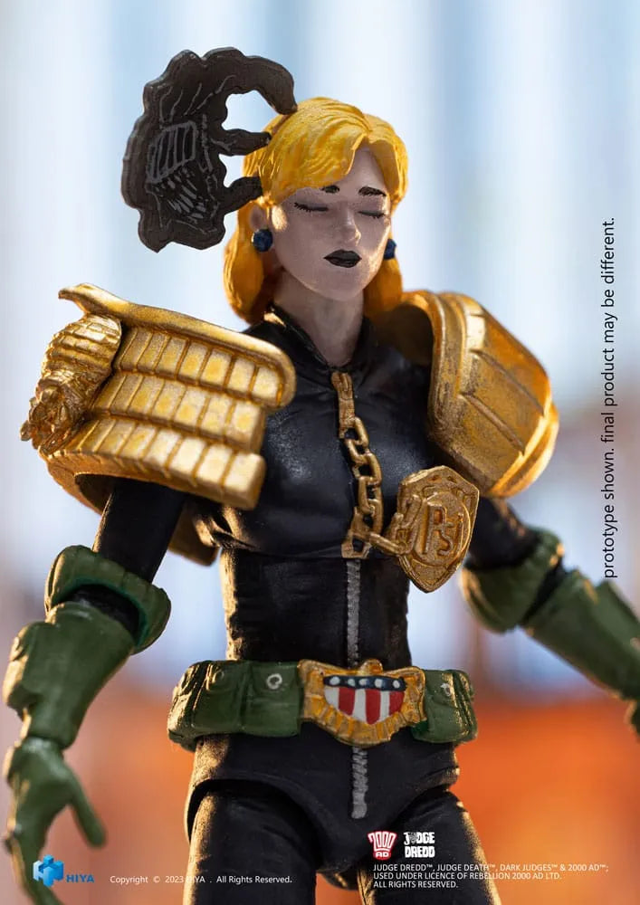 2000 AD Exquisite Mini Actionfigur 1/18 Judge Dredd Judge Anderson Hall of Heroes 10 cm - Smalltinytoystore