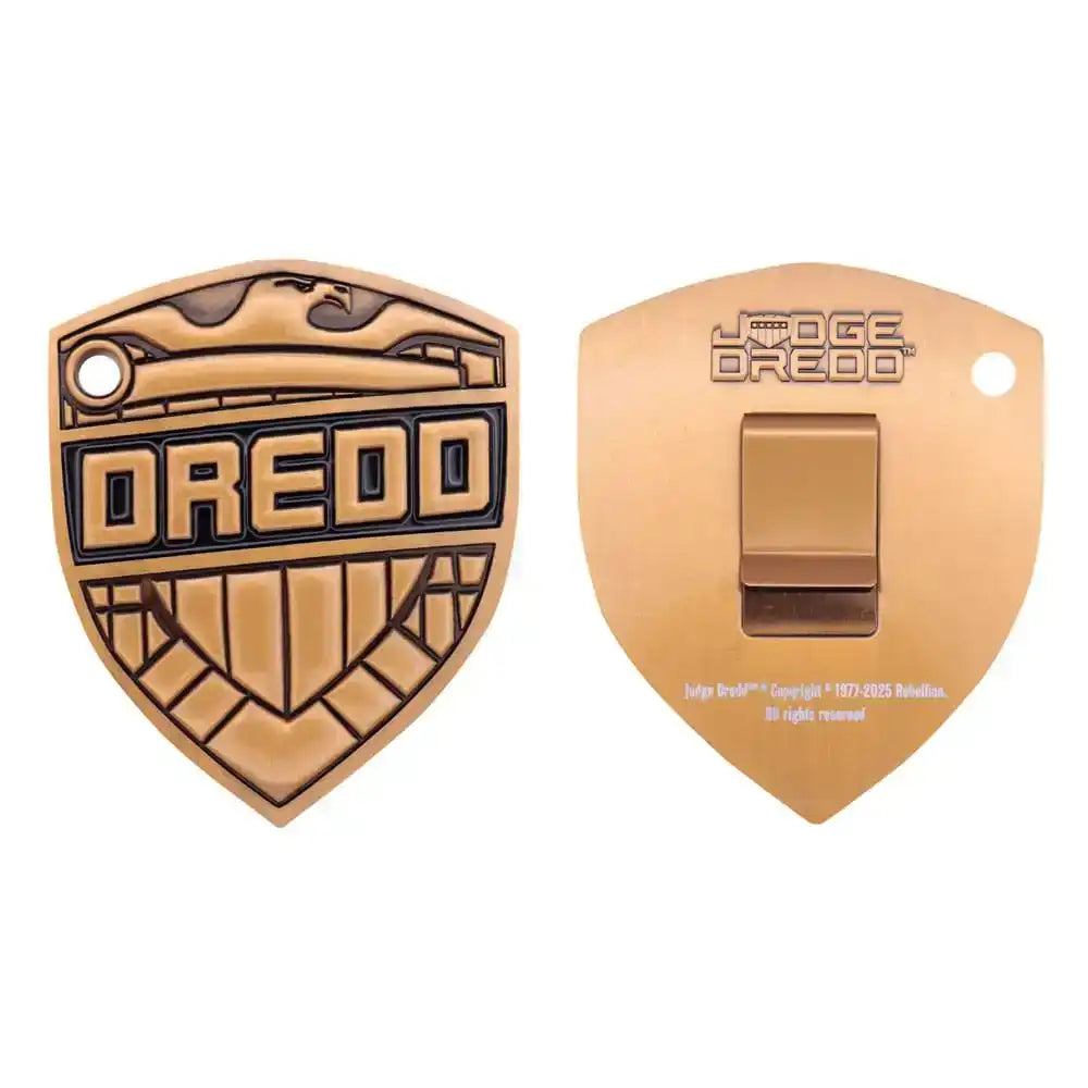 2000 AD Replik Judge Dredd Badge Limited Edition - Smalltinytoystore
