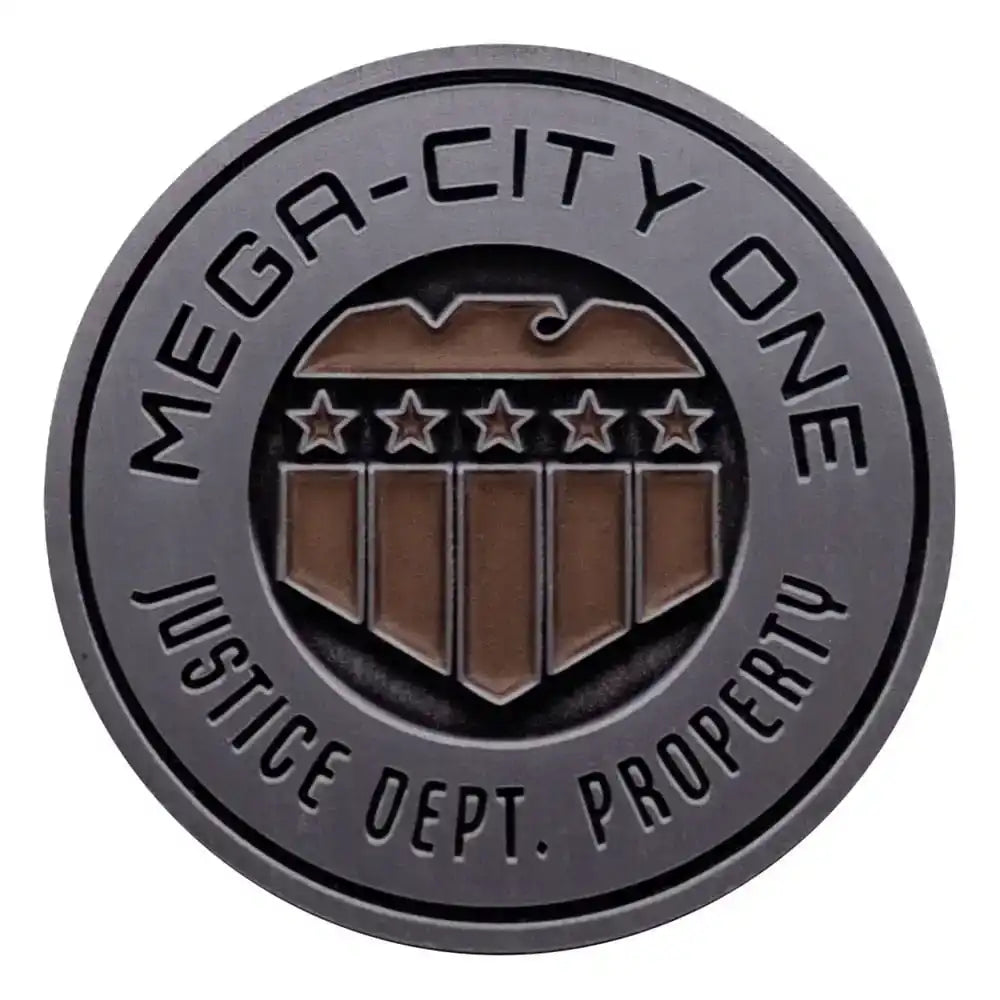 2000 AD Sammelmünze Judge Dredd Mega-City One Limited Edition - Smalltinytoystore