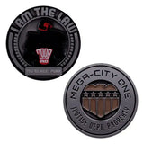 2000 AD Sammelmünze Judge Dredd Mega-City One Limited Edition - Smalltinytoystore