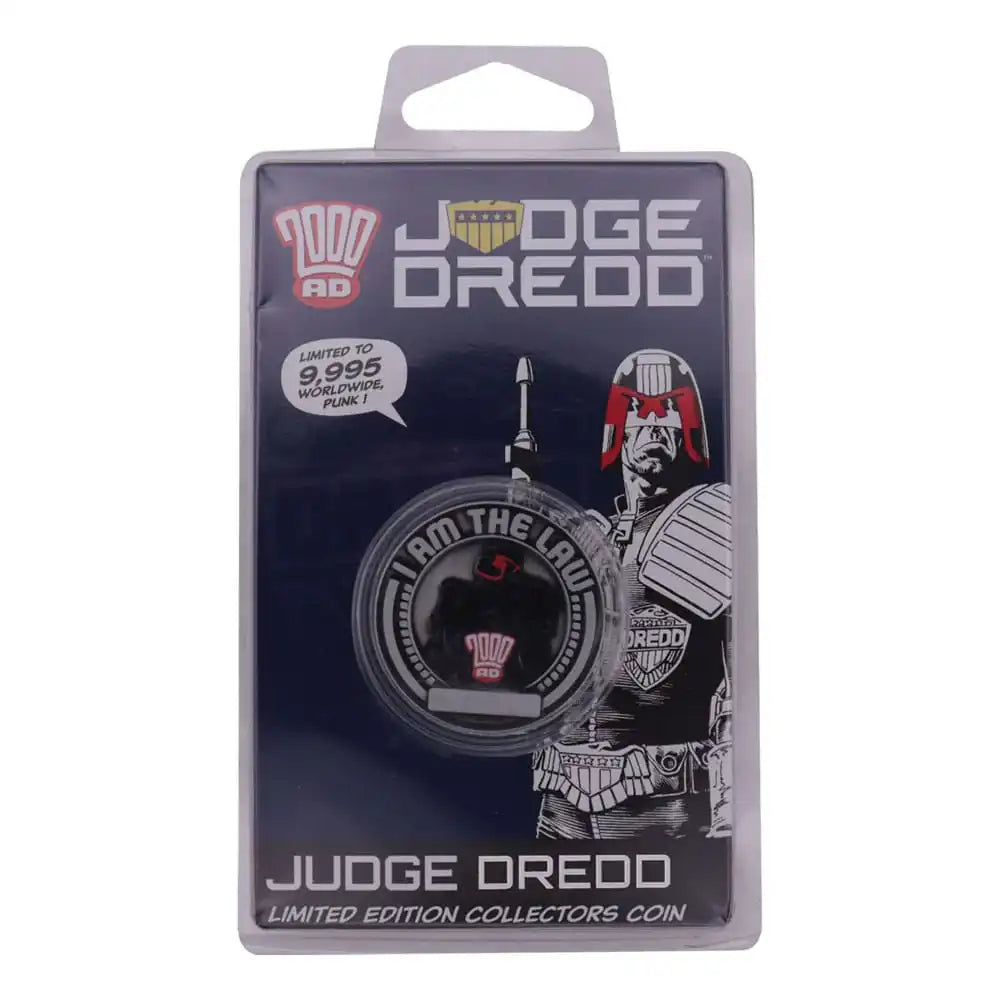 2000 AD Sammelmünze Judge Dredd Mega-City One Limited Edition - Smalltinytoystore