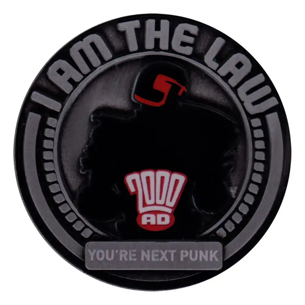 2000 AD Sammelmünze Judge Dredd Mega-City One Limited Edition - Smalltinytoystore