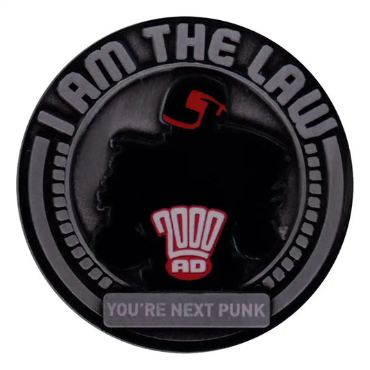 2000 AD Sammelmünze Judge Dredd Mega-City One Limited Edition - Smalltinytoystore