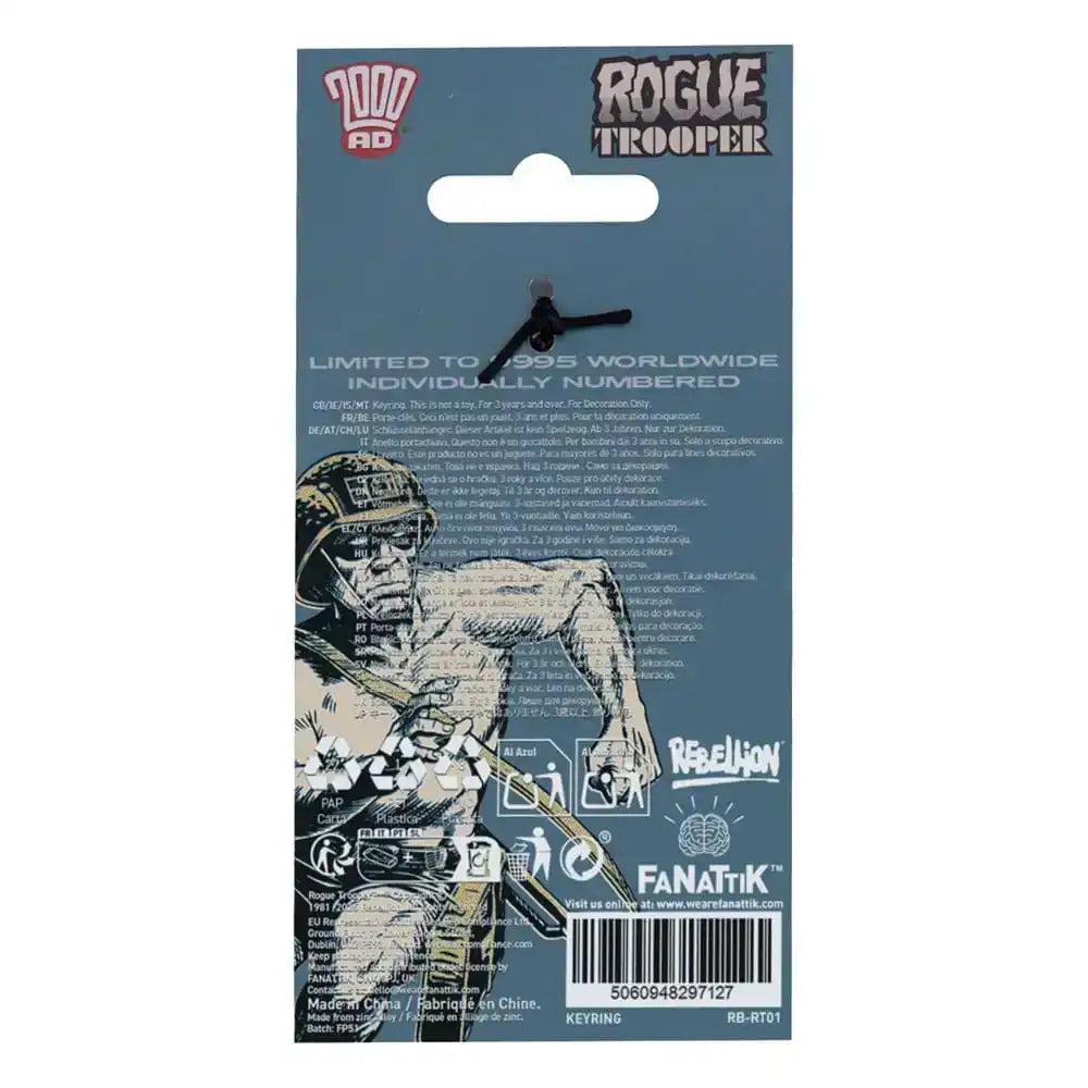 2000 AD Schlüsselanhänger Rogue Trooper Limited Edition - Smalltinytoystore
