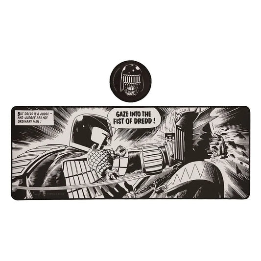 2000 AD Schreibtischunterlage & Untersetzer Judge Dredd - Smalltinytoystore