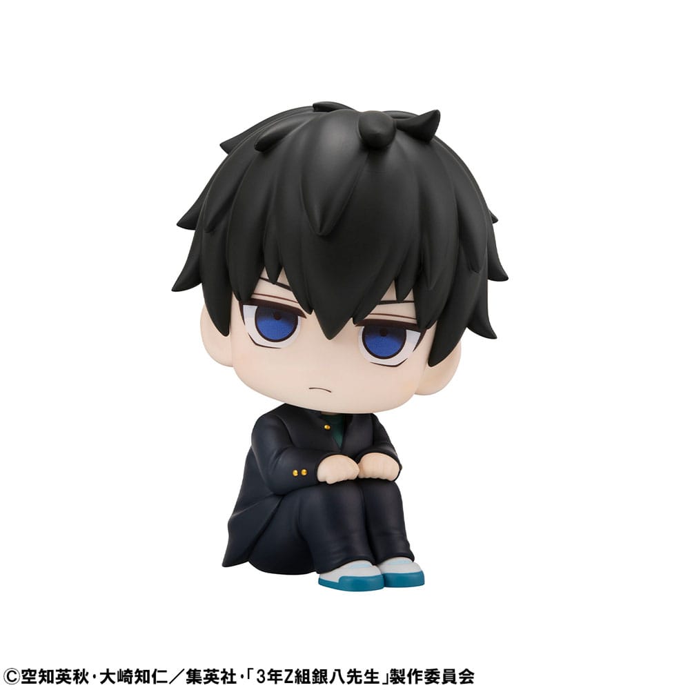 3-Z Ginpachi Sensei Look Up PVC Statue Toshiro Hijikata 11 cm - Smalltinytoystore