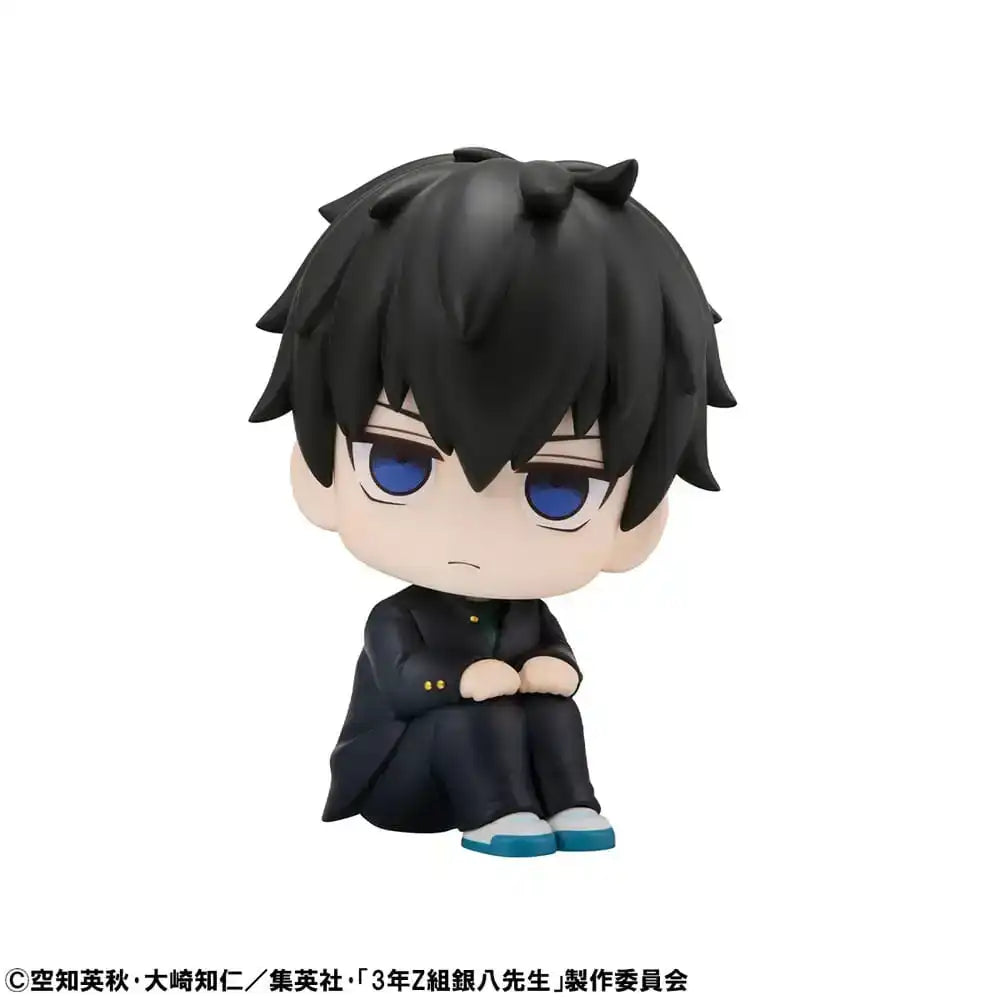 3-Z Ginpachi Sensei Look Up PVC Statue Toshiro Hijikata 11 cm - Smalltinytoystore