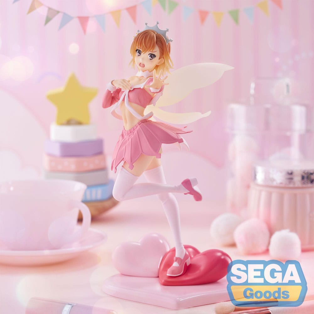 A Certain Scientific Railgun T Luminasta PVC Statue Mikoto Misaka Great Spirit Maid 20 cm - Smalltinytoystore