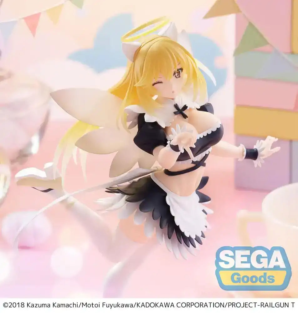 A Certain Scientific Railgun T Luminasta PVC Statue Misaki Shokuhou Fallen Angel Maid 20 cm - Smalltinytoystore