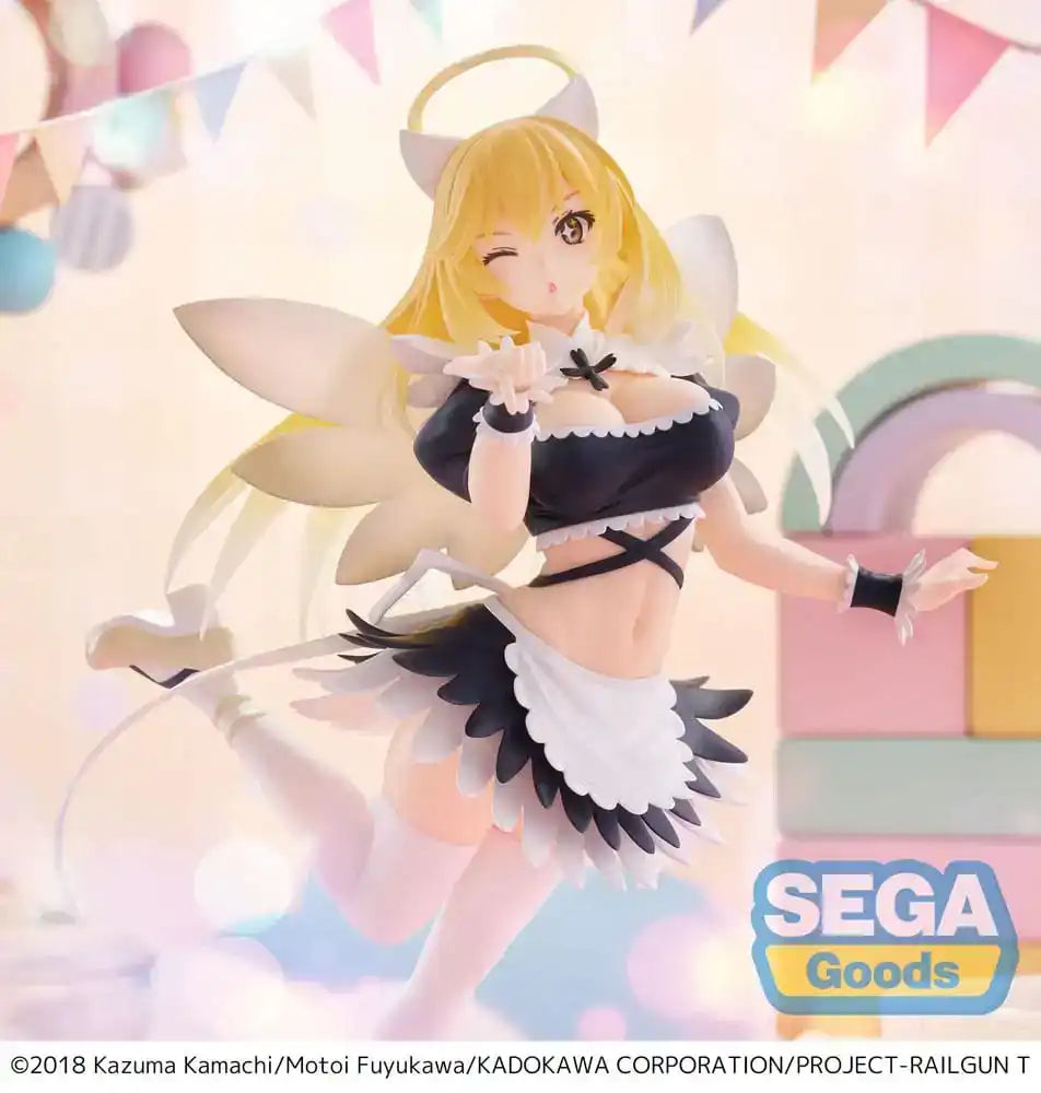 A Certain Scientific Railgun T Luminasta PVC Statue Misaki Shokuhou Fallen Angel Maid 20 cm - Smalltinytoystore
