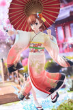 A Certain Scientific Railgun T Statue 1/7 Mikoto Misaka Furisode Kimono Ver. 28 cm - Smalltinytoystore