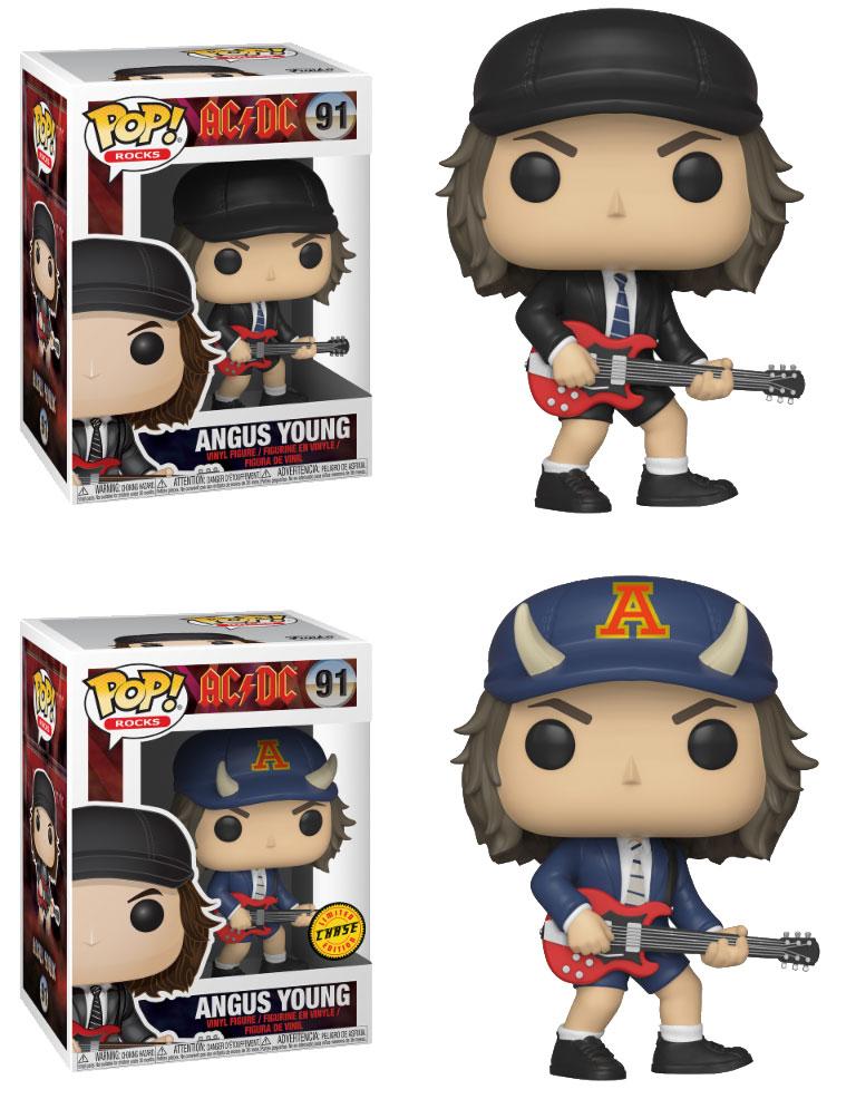 AC/DC POP! Rocks Vinyl Figuren Angus Young 9 cm Sortiment (6) - Smalltinytoystore