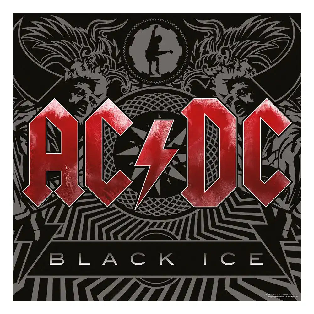 AC/DC Rock Saws Puzzle Black Ice (500 Teile) - Beschädigte Verpackung - Smalltinytoystore