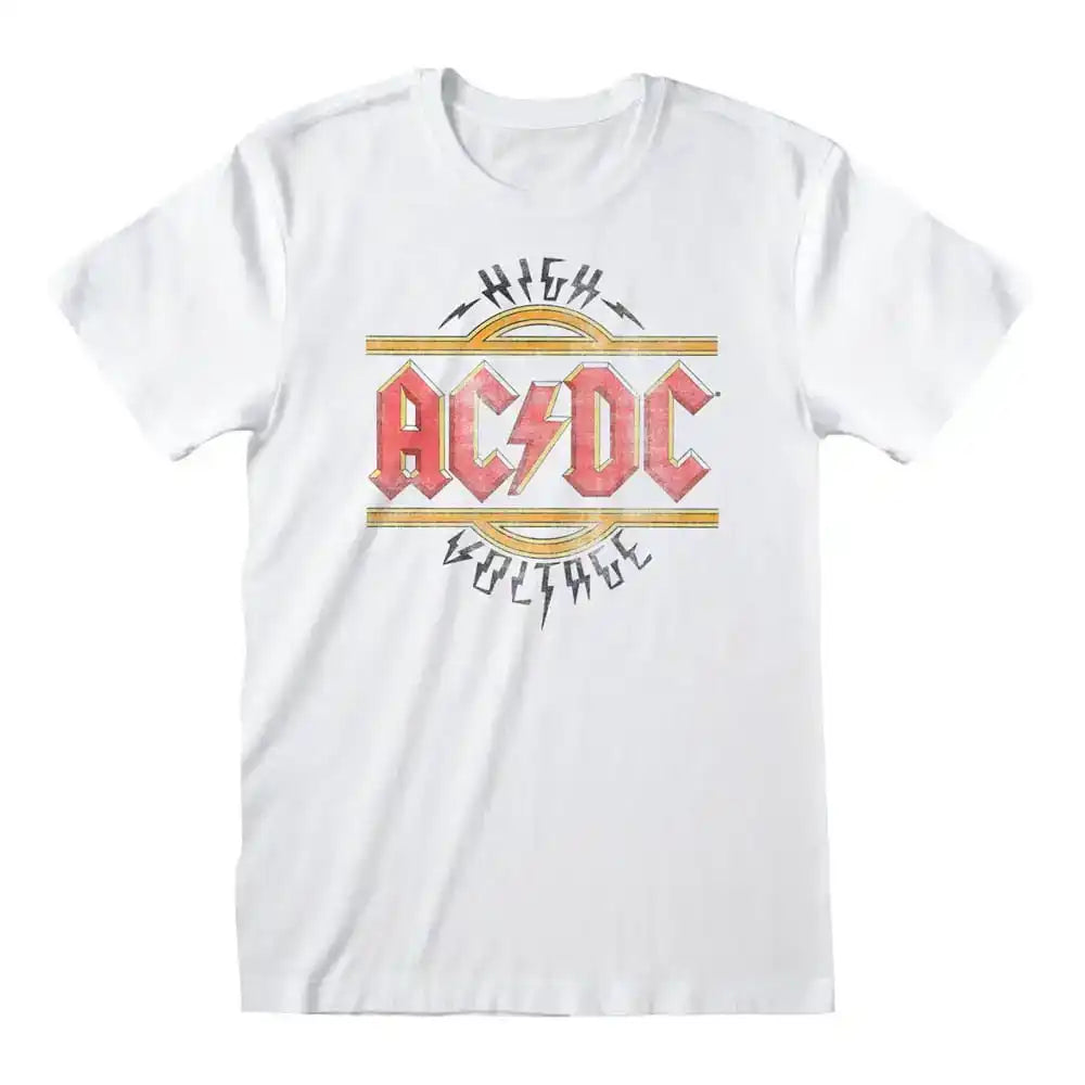AC/DC T-Shirt Vintage High Voltage Größe L - Smalltinytoystore