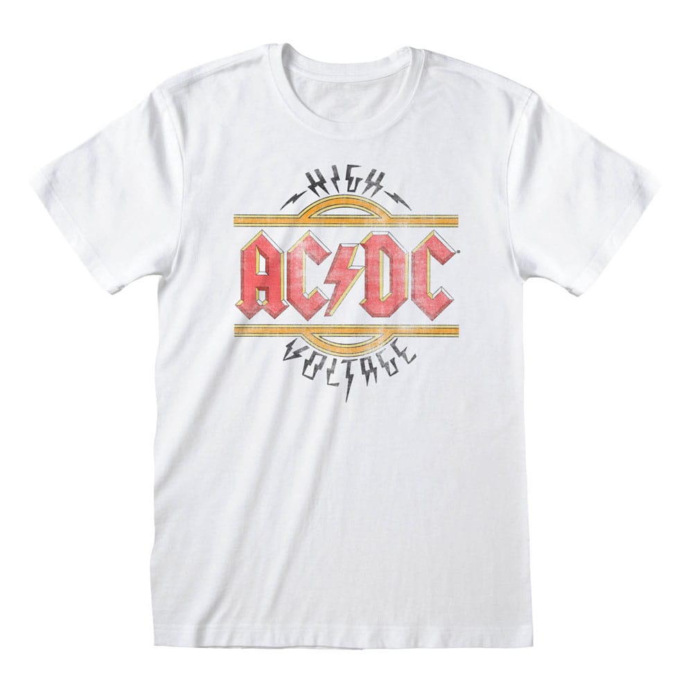 AC/DC T-Shirt Vintage High Voltage Größe M - Smalltinytoystore
