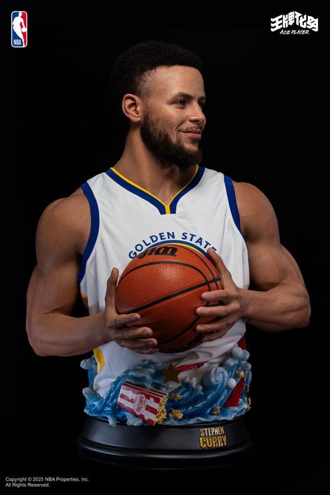 Ace Player Life-Size Büste Stephen Curry 95 cm - Smalltinytoystore