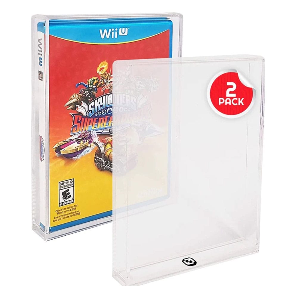 Acrylgehäuse 2er-Pack für DVD/Wii/GameCube/PS2/XboX/Xbox360 - Smalltinytoystore