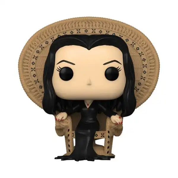 Addams Family POP! Deluxe Vinyl Figur Morticia in Chair 10 cm - Smalltinytoystore