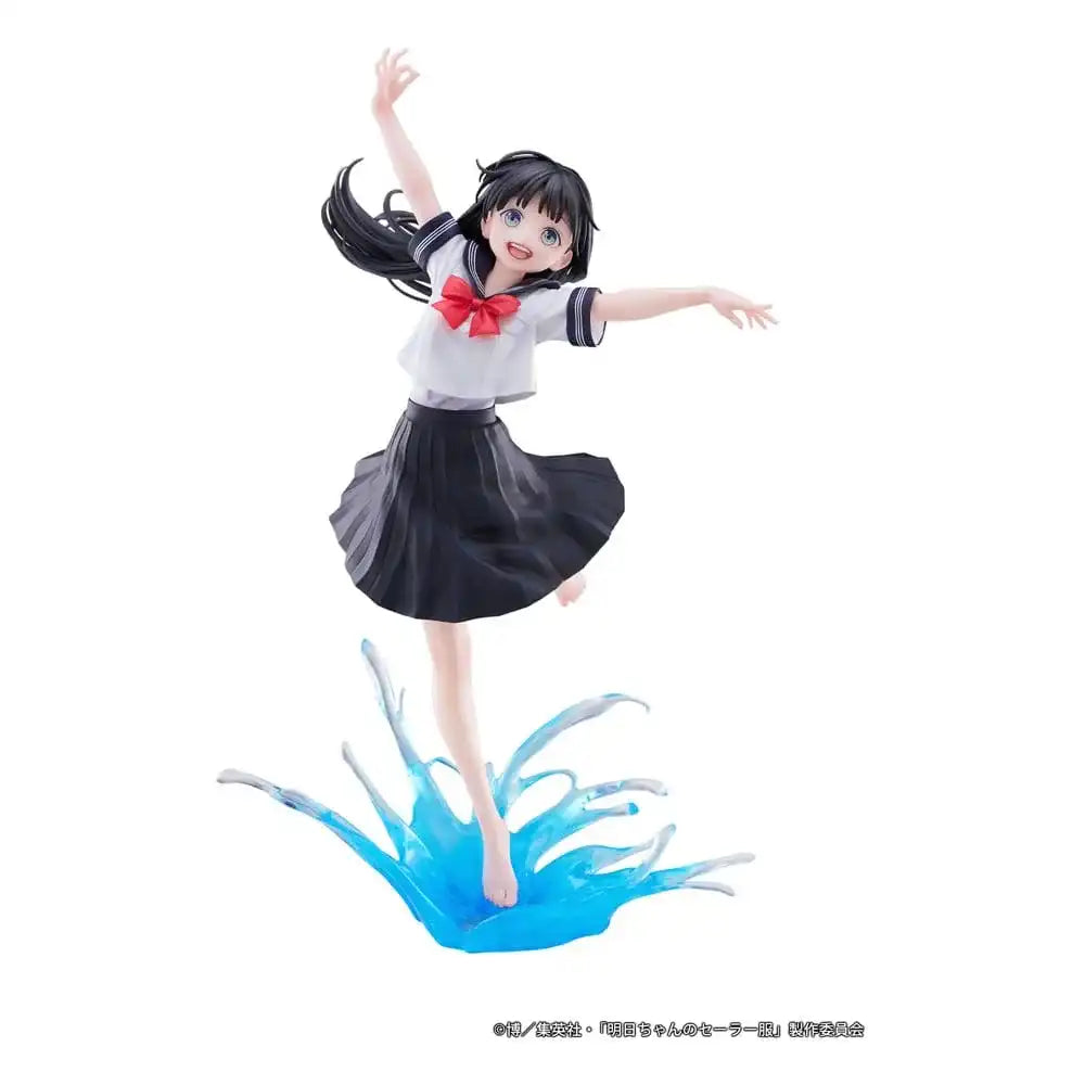 Akebi's Sailor Uniform Statue 1/7 Komichi Akebi Summer uniform Ver. 26 cm - Smalltinytoystore