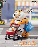 Alexander The Fat Tiger Blind Box Minifiguren Roaring Love Series 2: Epic Filial Fabil 7 cm Display (8) - Smalltinytoystore