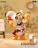 Alexander The Fat Tiger Blind Box Minifiguren Roaring Love Series 2: Epic Filial Fabil 7 cm Display (8) - Smalltinytoystore