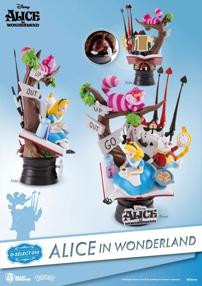 Alice im Wunderland D-Select PVC Diorama 15 cm - Smalltinytoystore