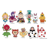 Alice In Wonderland 3D PVC-Taschenanhänger Series 2 Display (24) - Smalltinytoystore
