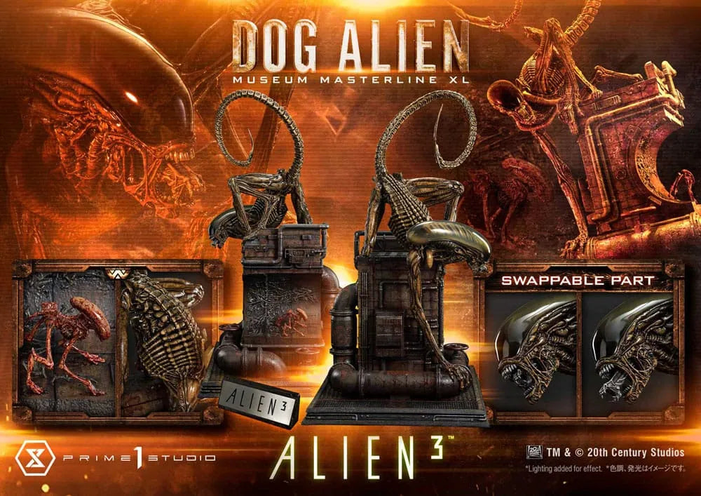 Alien 3 Museum Masterline Series Statue 1/3 Dog Alien XL 114 cm - Smalltinytoystore
