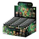 Alien 3D PVC-Taschenanhänger Serie 3 Display (24) - Smalltinytoystore