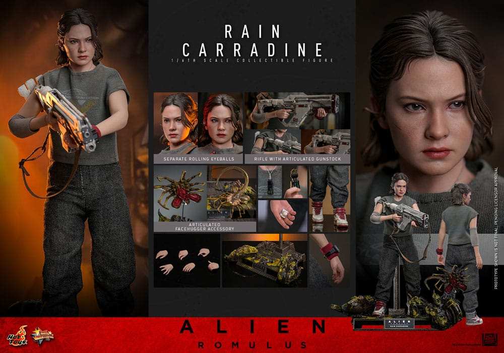 Alien Romulus Movie Masterpiece 1/6 Rain Carradine 26 cm HOT TOYS - Smalltinytoystore