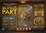 Alien: Romulus Museum Masterline XL Statue 1/3 Scorched Xenomorph Deluxe Bonus Version 98 cm - Smalltinytoystore