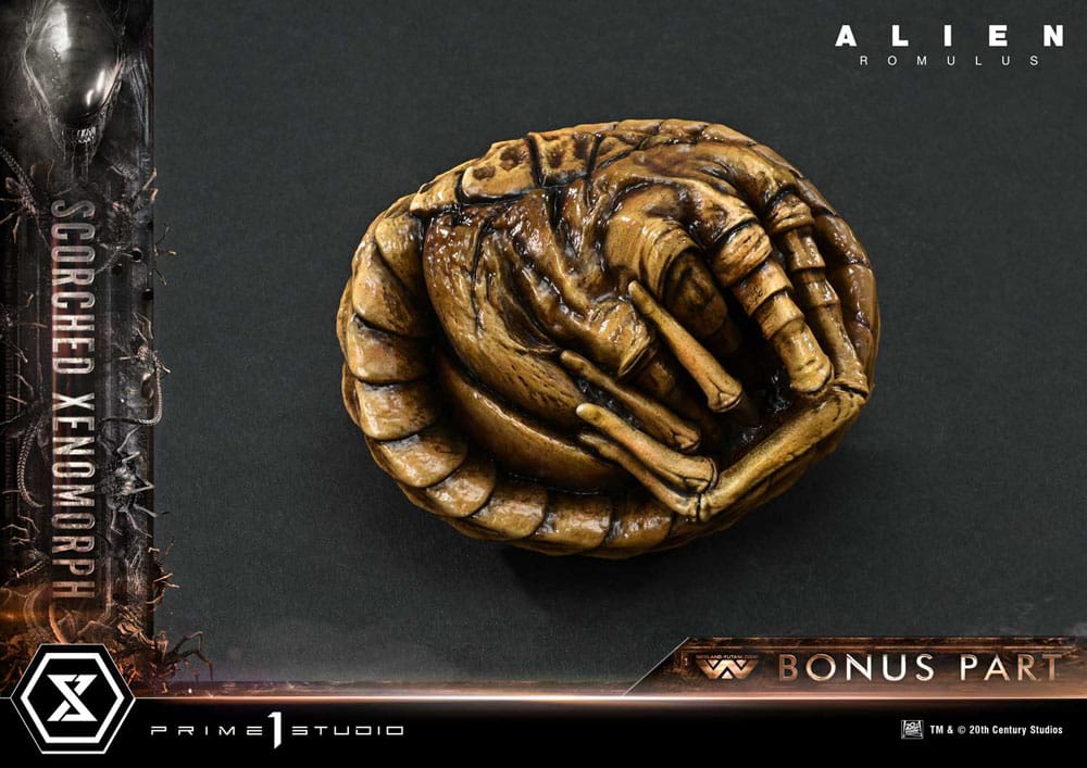 Alien: Romulus Museum Masterline XL Statue 1/3 Scorched Xenomorph Deluxe Bonus Version 98 cm - Smalltinytoystore