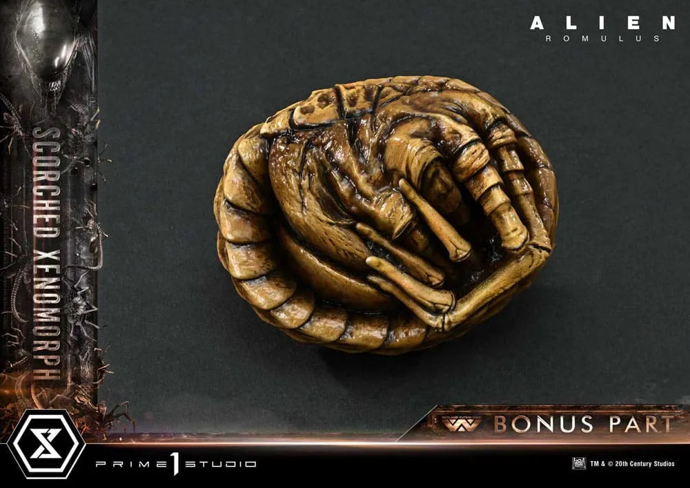 Alien: Romulus Museum Masterline XL Statue 1/3 Scorched Xenomorph Deluxe Bonus Version 98 cm - Smalltinytoystore