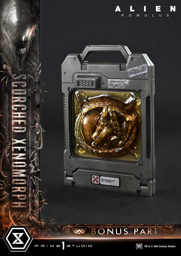 Alien: Romulus Museum Masterline XL Statue 1/3 Scorched Xenomorph Deluxe Bonus Version 98 cm - Smalltinytoystore