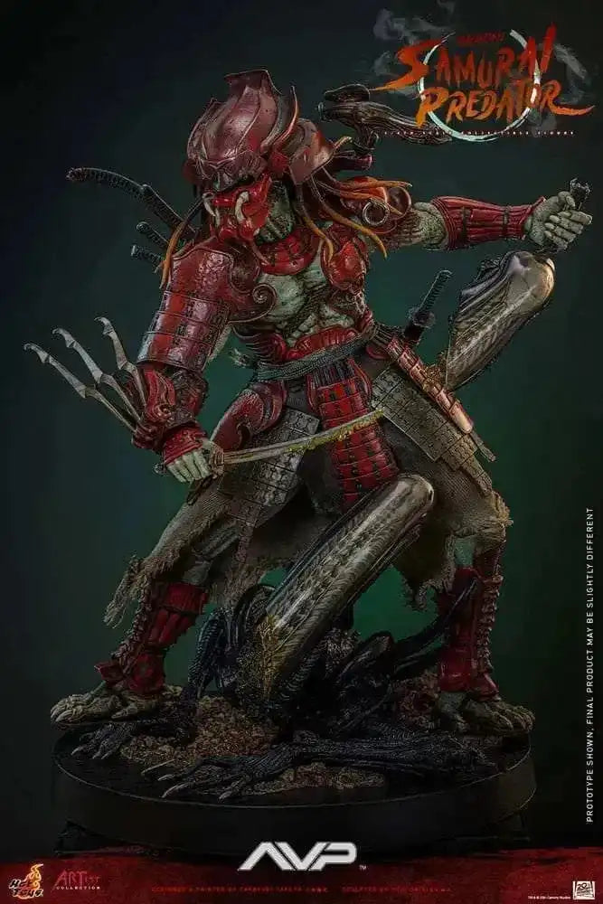 Alien vs. Predator Artist Collection 1/6 Akaoni Samurai Predator 35 cm HOT TOYS - Smalltinytoystore