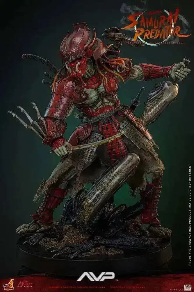Alien vs. Predator Artist Collection 1/6 Akaoni Samurai Predator 35 cm HOT TOYS - Smalltinytoystore
