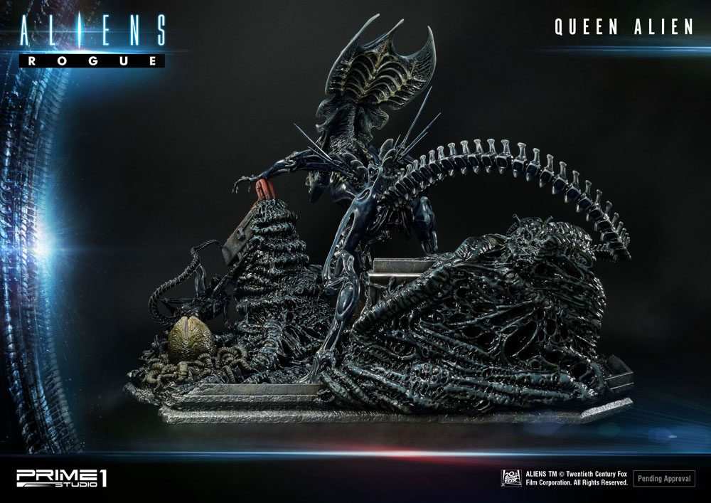 Aliens Premium Masterline Series Statue Queen Alien Battle Diorama 71 cm - Smalltinytoystore