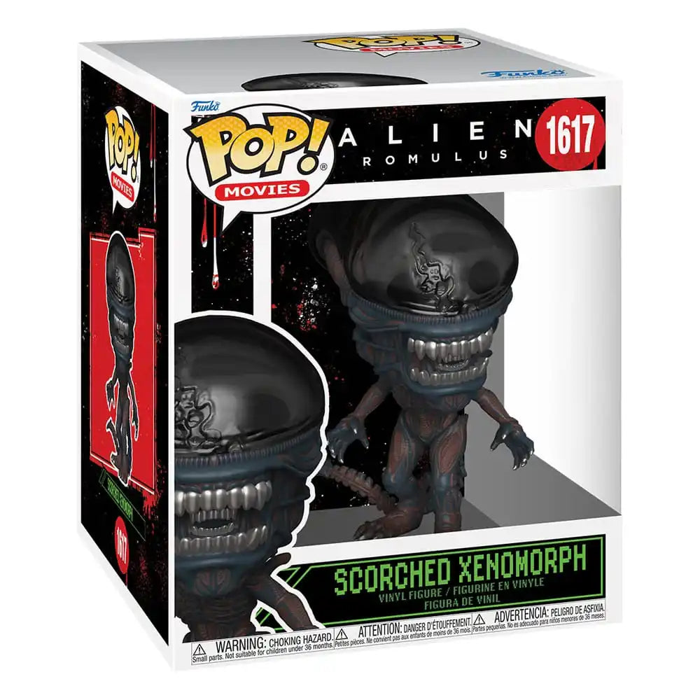 Aliens Romulus Super Sized POP! Animation Vinyl Figur Scorched Xenomorph 15 cm - Smalltinytoystore