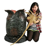 Aliens Schaumstoff-Replik 1/1 Xenomorph Ei & Latex Facehugger 91 cm