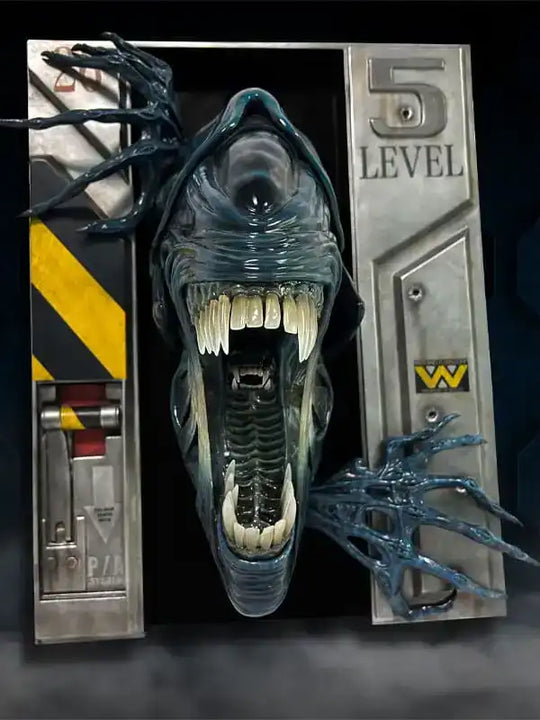 Aliens Wand-Skulptur 1/2 Alien Queen 51 x 41 x 25 cm - Smalltinytoystore