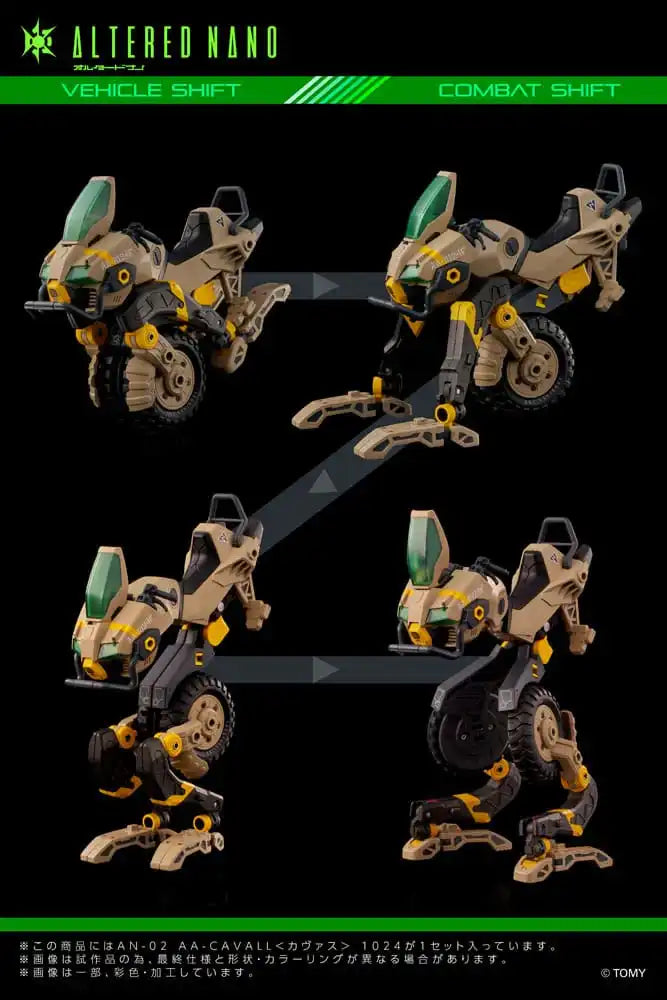 Altered Nano Actionfigur AN-02 AA-CAVALL 1024 10 cm - Smalltinytoystore