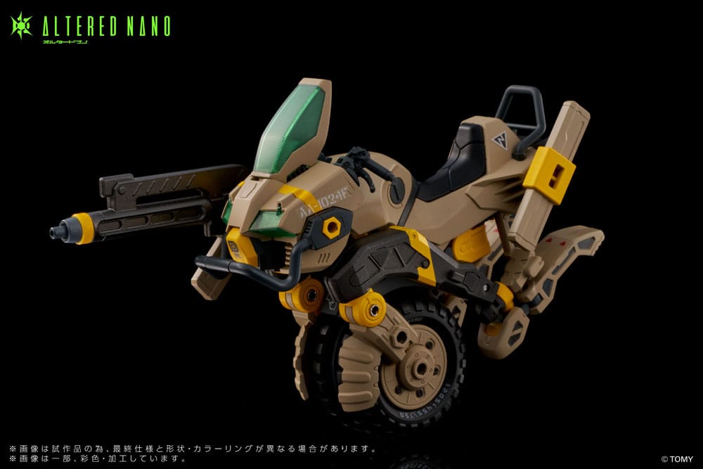 Altered Nano Actionfigur AN-EX Alt FRIGATE & AA-CAFALL 1024 (FLAGSHIP) 10 cm - Smalltinytoystore