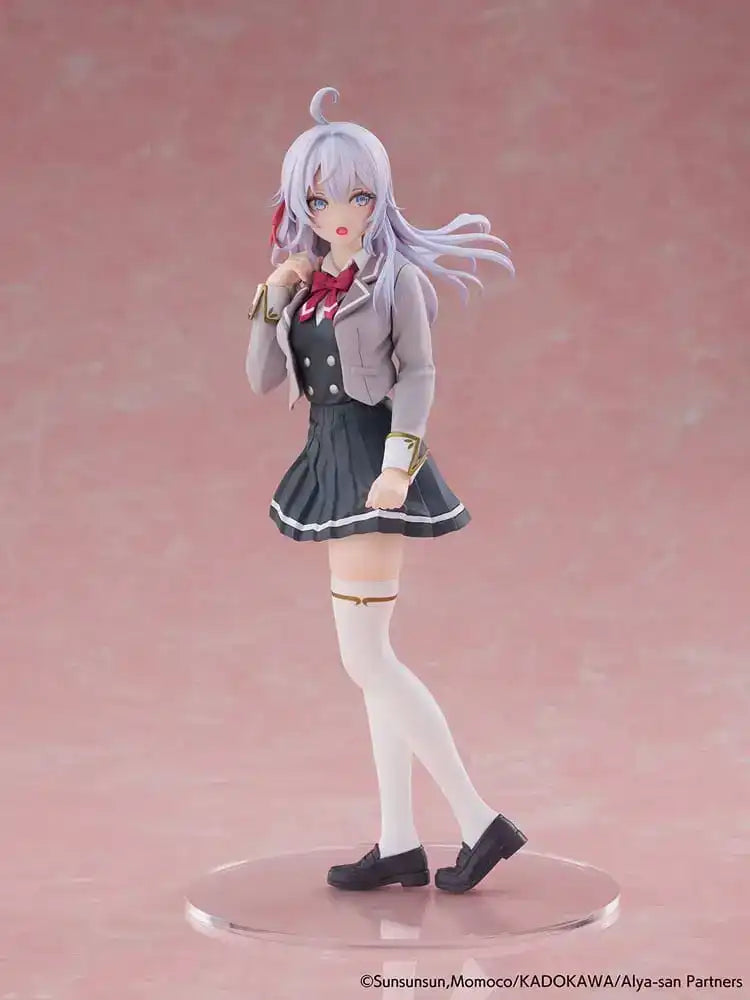 Alya Sometimes Hides Her Feelings in Russian Cantabile PVC Statue Alisa Mikhailovna Kujou 21 cm - Smalltinytoystore