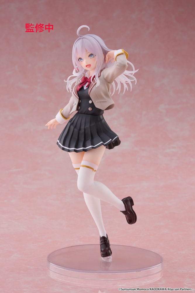Alya Sometimes Hides Her Feelings in Russian Coreful PVC Statue Alya School Uniform Ver. 18 cm - Smalltinytoystore