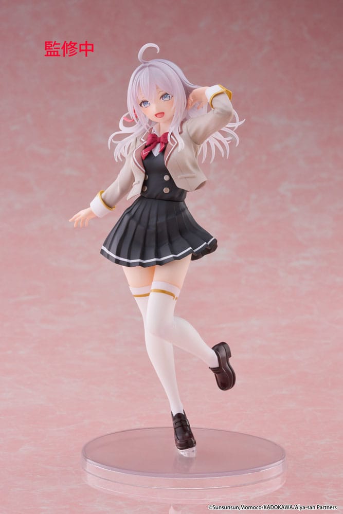 Alya Sometimes Hides Her Feelings in Russian Coreful PVC Statue Alya School Uniform Ver. 18 cm - Smalltinytoystore
